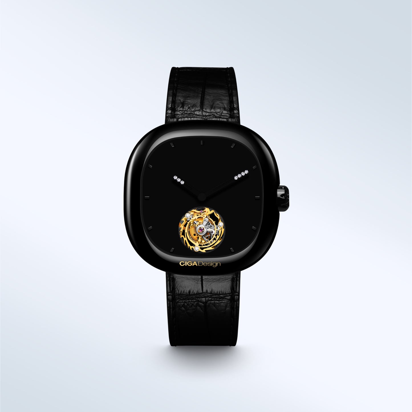 CIGA design Mechanical Watch Tourbillon Chinese Zodiac The Year of Dragon