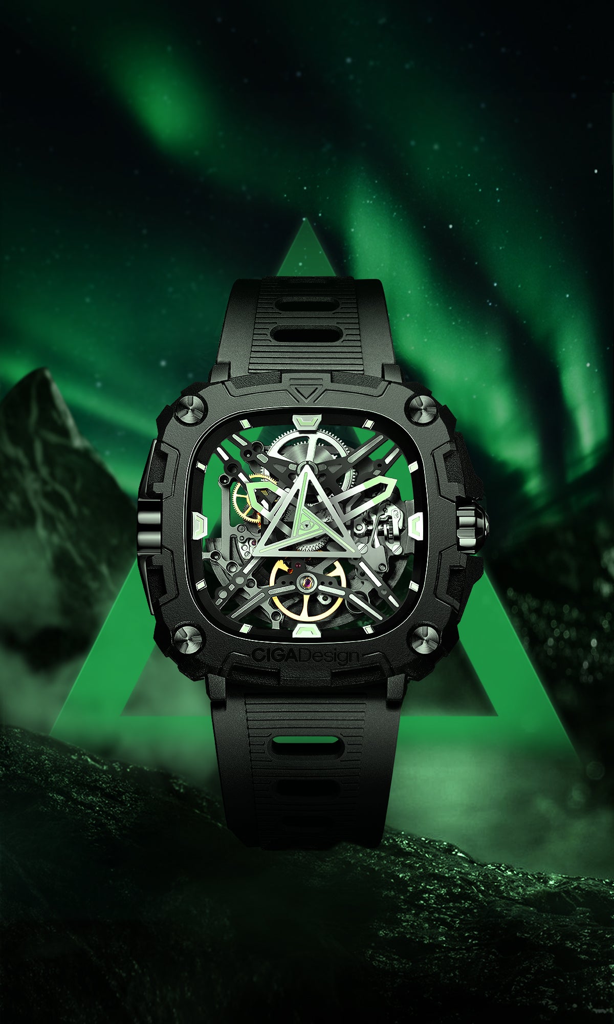CIGA Design X Series-Eye of Horus Mechanical wristwatch