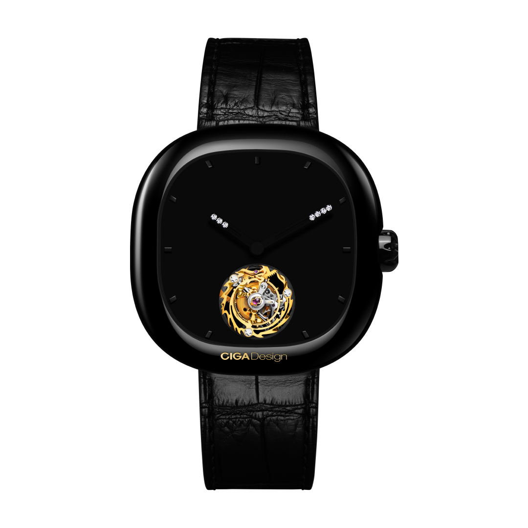 CIGA design Mechanical Watch Tourbillon Chinese Zodiac The Year of Dragon