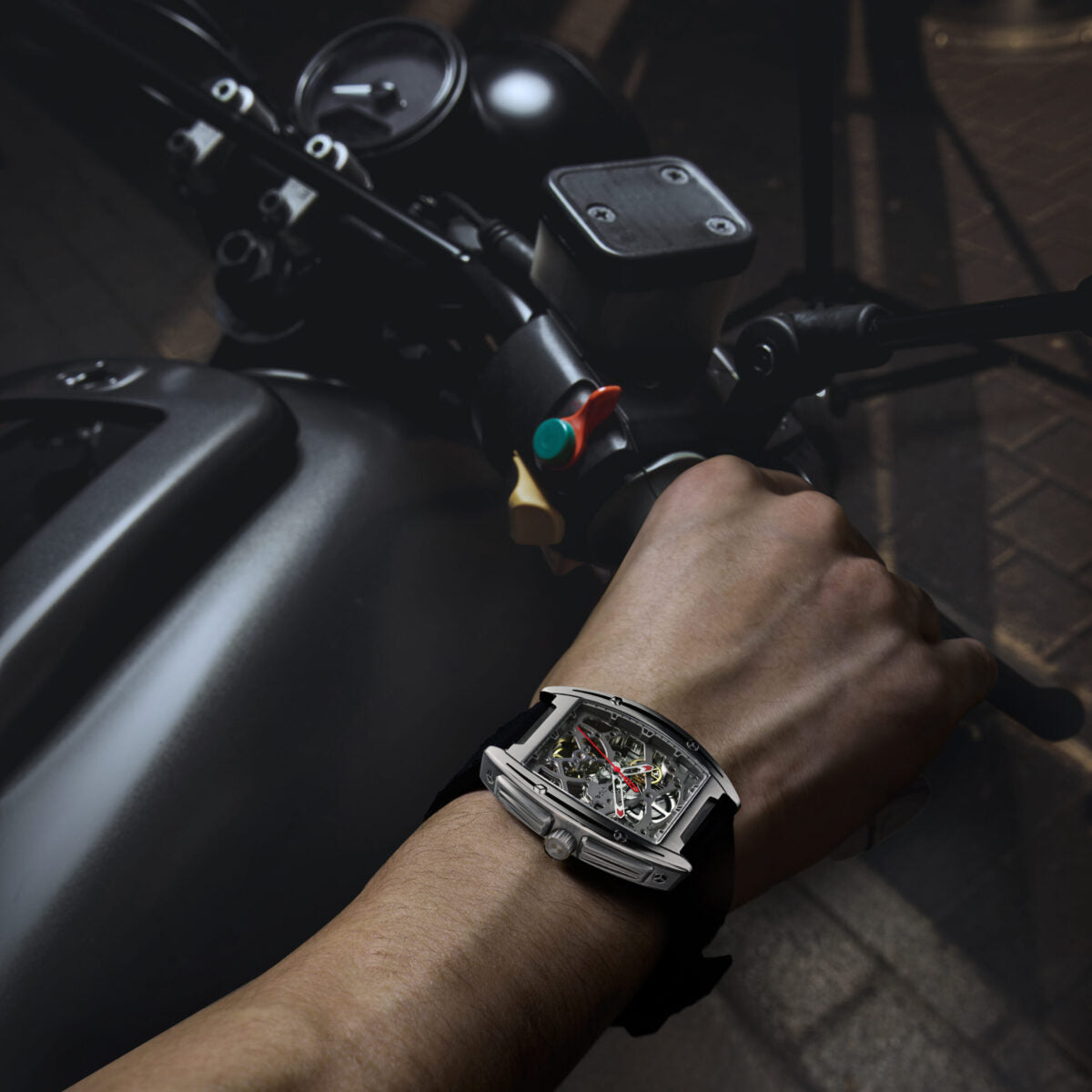 Z-Series Titanium Automatic Mechanical Skeleton Wristwatch