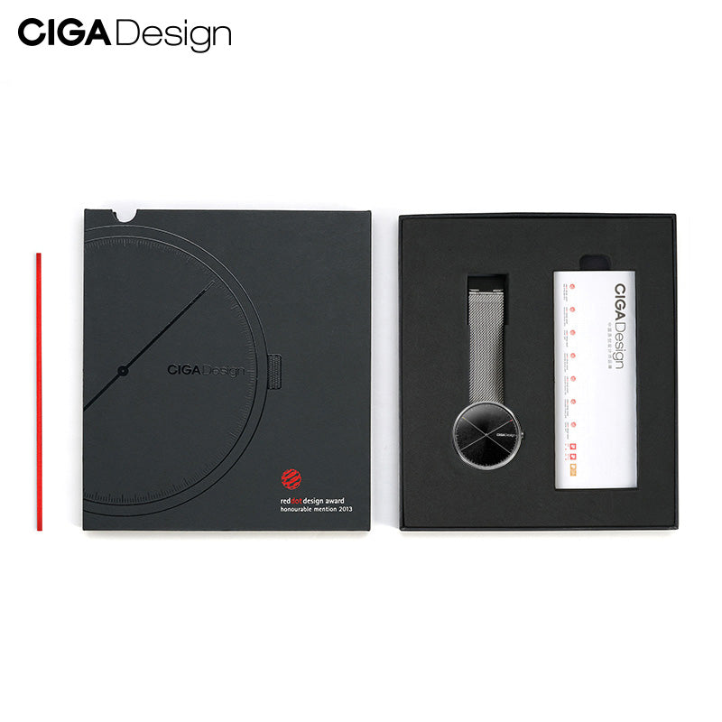QX Series Double Hand II Quartz Stainless Steel Dark Silver