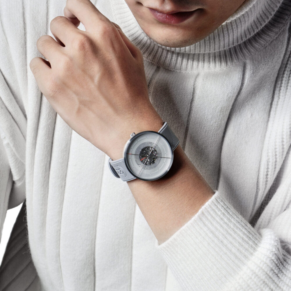 J Series Zen Automatic Mechanical Skeleton Wristwatch