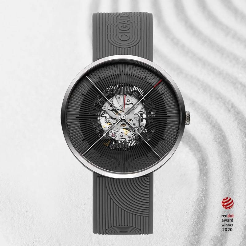 J Series Zen Automatic Mechanical Skeleton Wristwatch