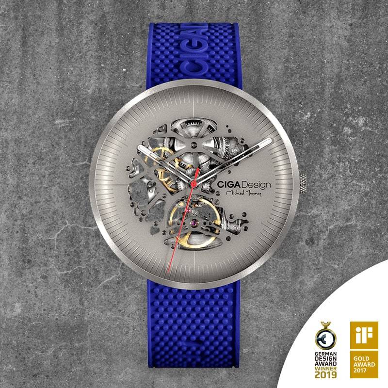 Michael Young Titanium Automatic Mechanical Wristwatch