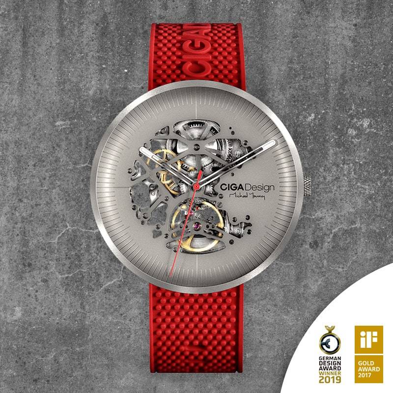 Michael Young Titanium Automatic Mechanical Wristwatch