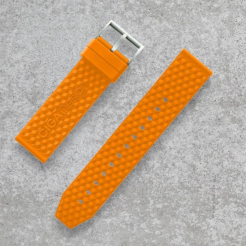 Silicone Quick Release 22mm Strap - Z Titanium Edition