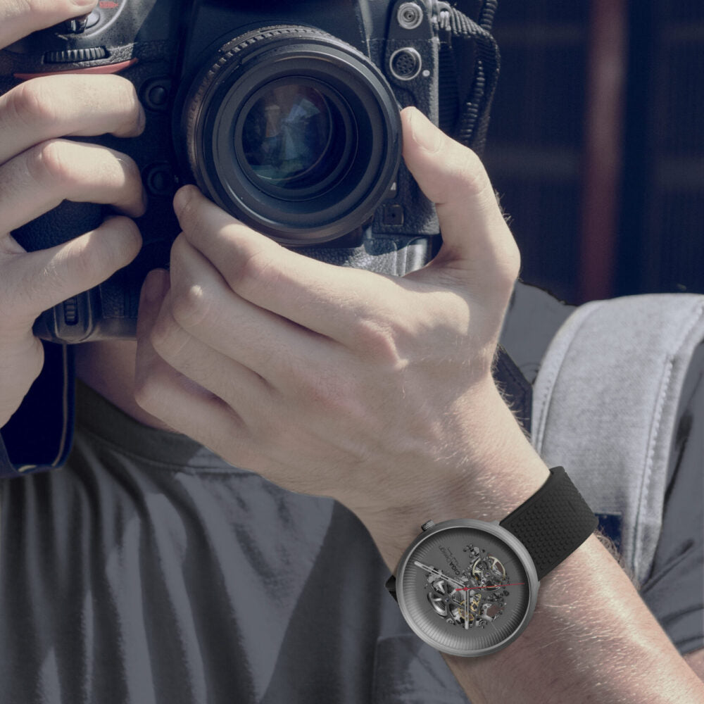 Michael Young Titanium Automatic Mechanical Wristwatch