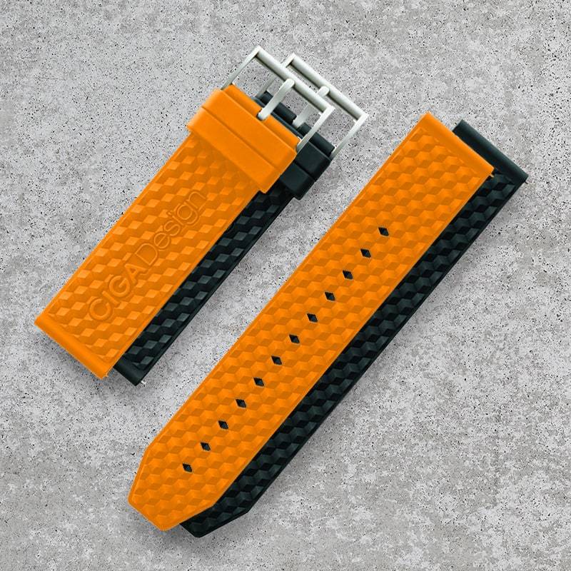 Silicone Quick Release 22mm Strap - Z Titanium Edition