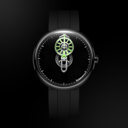 CIGA design AUTOMATIC WANDERING HOUR WATCH · TIME CIPHER