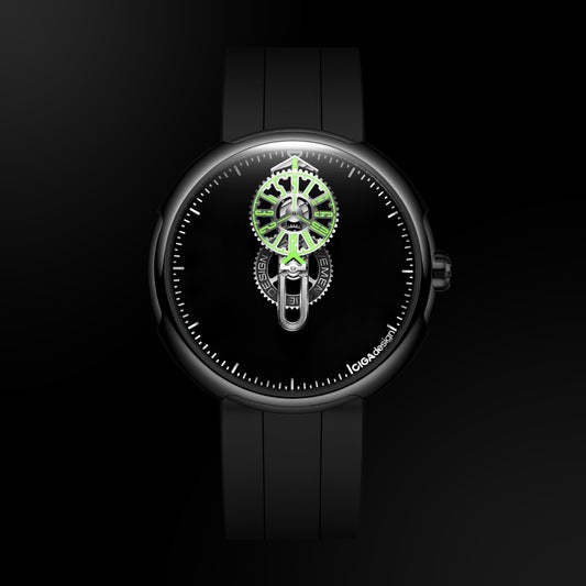 CIGA design AUTOMATIC WANDERING HOUR WATCH · TIME CIPHER
