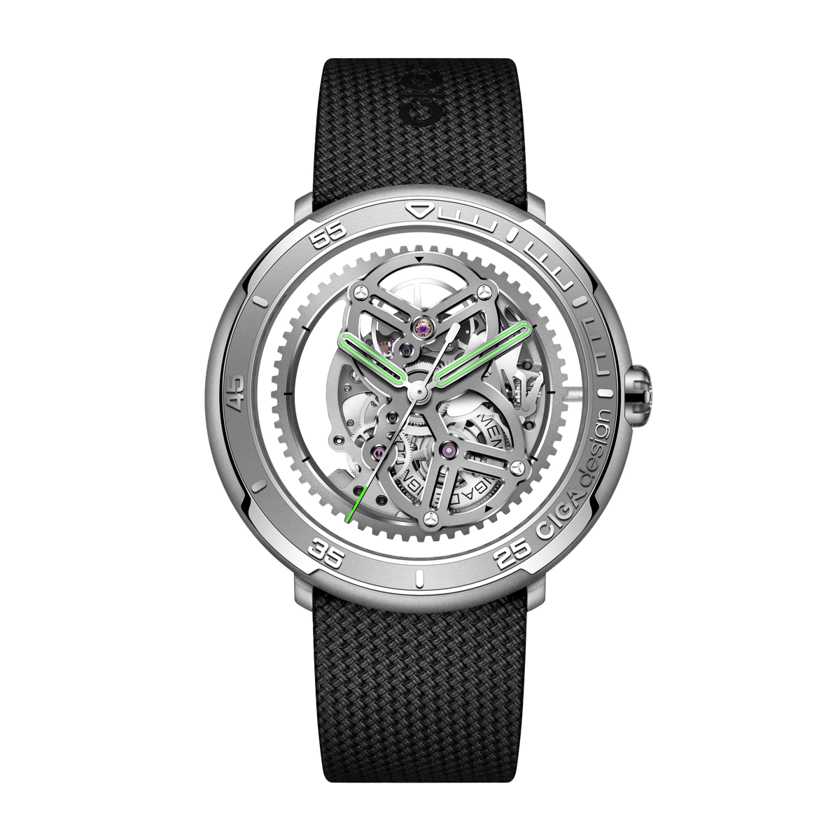 CIGA design RACING-INSPIRED AUTOMATIC SKELETON WATCH VECTOR