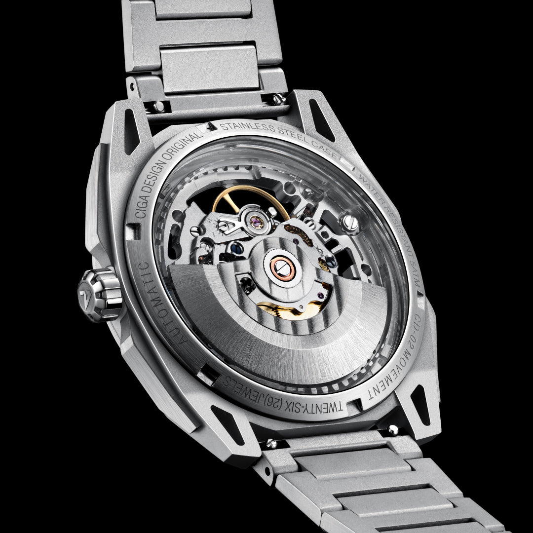 CIGA design ROUND AUTOMATIC SKELETON WATCH · FALCON