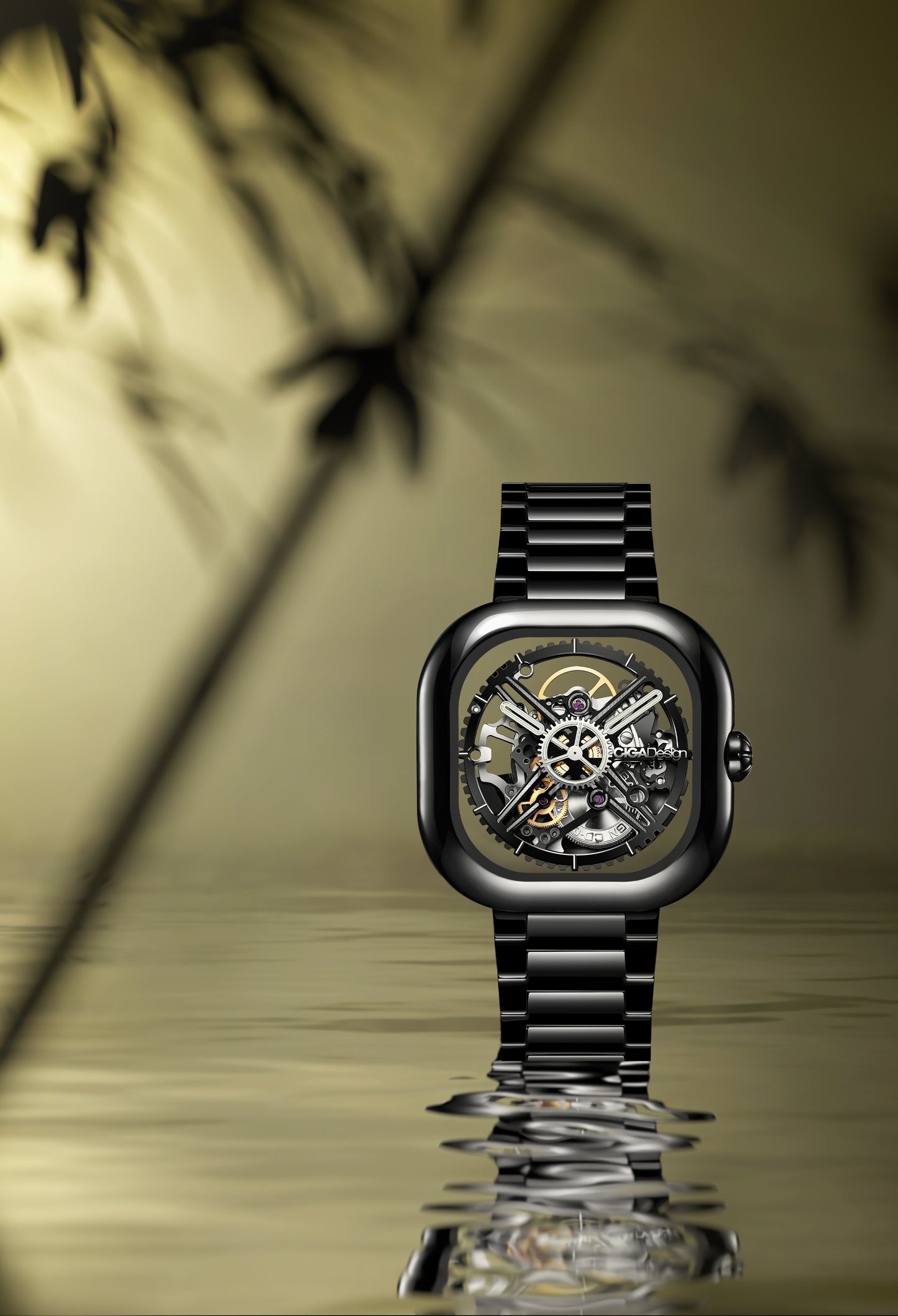 CIGA design Mechanical Watch Eastern Jade