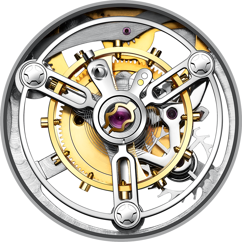 CIGA design Central Tourbillon Watch · Everest 70th Anniversary Edition