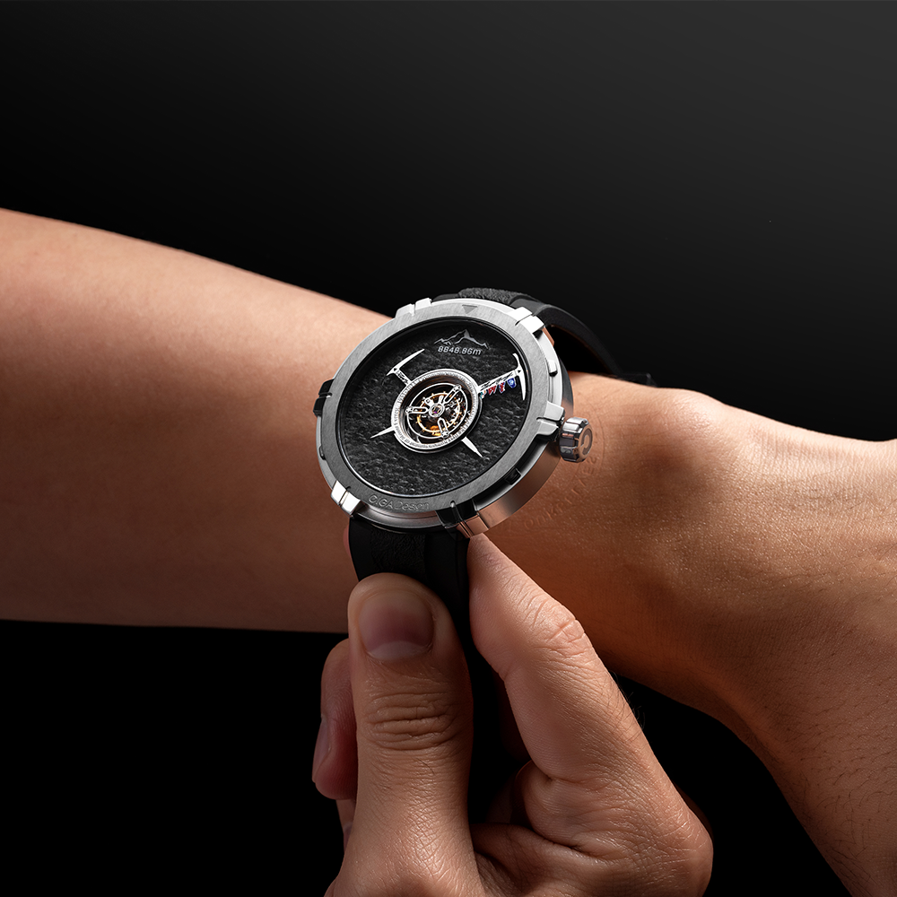 CIGA design Central Tourbillon Watch · Everest 70th Anniversary Edition