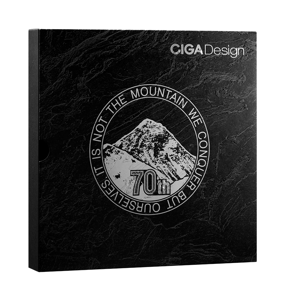 CIGA design Central Tourbillon Watch · Everest 70th Anniversary Edition
