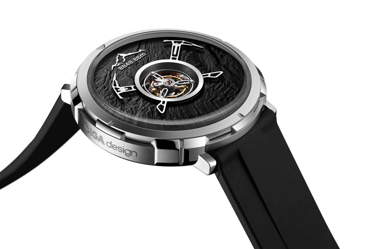 CIGA design Central Tourbillon Watch · Everest Summit