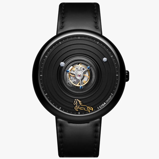 CIGA design CENTRAL TOURBILLON WATCH · CHINESE ZODIAC YEAR OF THE HORSE