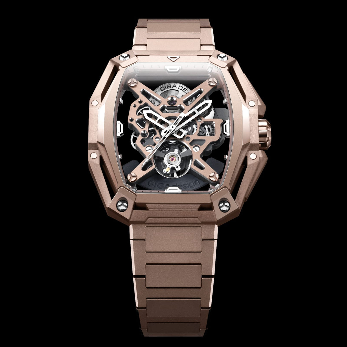 CIGA design SKELETON AUTOMATIC WATCH HUNTER VINTAGE