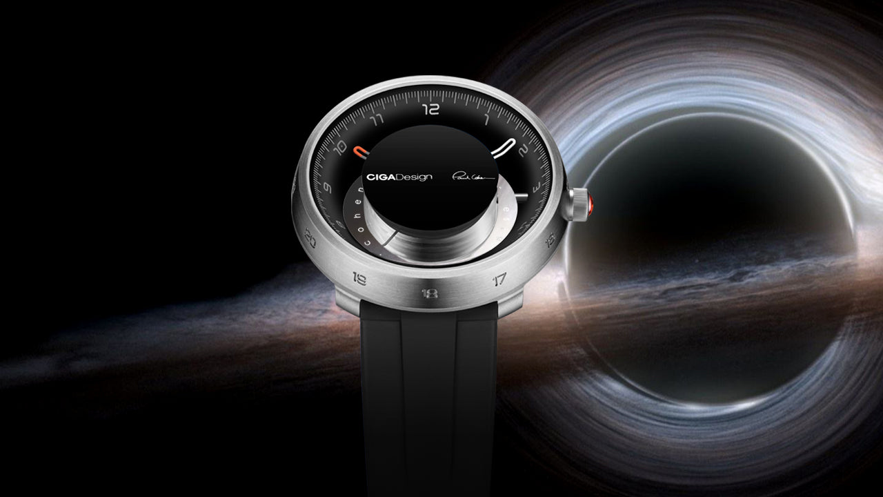 U Series Black Hole Automatic Mechanical Wristwatch