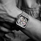 Ciga Design Full Hollow Automatic Mechanical Skeleton Wristwatch