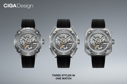 M-series•Magician Automatic movement  Stainless steel , Titanium , DLC version