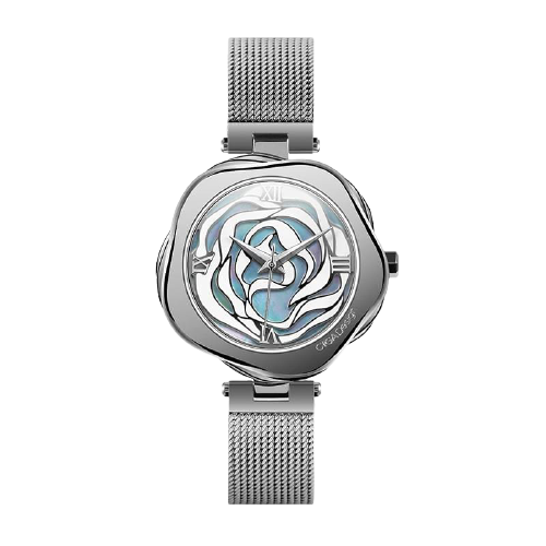 R Series Danish Rose Quartz Wristwatch For Women