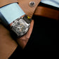 Aircraft Carrier Automatic Mechanical Skeleton Wristwatch