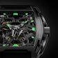 Aircraft Carrier Automatic Mechanical Skeleton Wristwatch