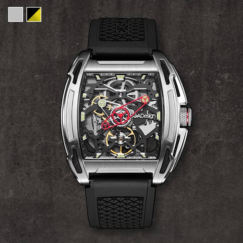 Z-Series Exploration Automatic Mechanical Skeleton Wristwatch