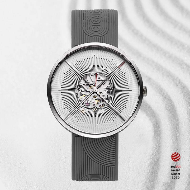J Series Zen Automatic Mechanical Skeleton Wristwatch
